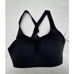 Athleta Sports Bra Women 36DD NWT Black Phenomena B-DD Activewear Athletic Photo 0