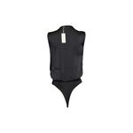 FAVORITE DAUGHTER Sleeveless Date Bodysuit, Black, Large Black Photo 4