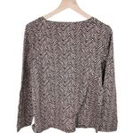 Vera Bradley  Cozy Knit Pajama Top in Zebra Animal Print Women's Size Large Photo 1