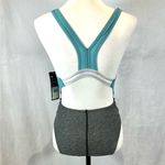 Speedo Active Quantum Fusion Splice gray and aqua one piece swimsuit size 4 NWT Photo 5