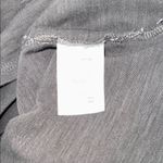 Veronica Beard Baseball Mason Charcoal Long Sleeve Tee Pimo Cotton Top Women's L Photo 2