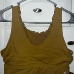 Free People Movement Ruffle Sports Bra Brown Size M Photo 0