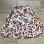 Women‎ Boho Floral Long Maxi Skirt Ladies High Waist Beach Holiday Swing Dress Size 8 Photo 0