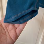 Beyond Yoga Beyond‎ Yoga On the Go Mock Neck Jacket in Teal BLUE Track Jacket Athleisure Photo 3