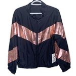 Zyia Active Pink Shine Block athletic jacket size L Photo 0