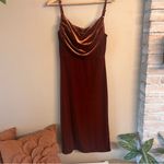 REVELRY‎ Skye Velvet Dress Brown Size 10 Photo 1