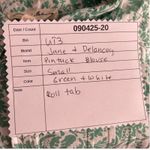 Jane and Delancey  Floral Button Up‎ Shirt Small Photo 10