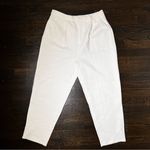 SheIn NWT MOTF White High Rise Darted Trouser Pants Photo 0