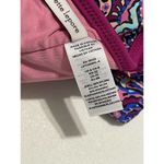 Nanette Lepore Eugenia Plunge Molded Bikini Top Persian Paisley Raspberry 8 Photo 14