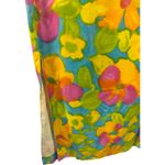 Hawaiian Tropic Vintage Zacuto Vintage Hawaiian Print Maxi Dress Women's Size M Photo 6