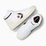 Converse NEW Pro Blaze Classic Leather Mid' White/Bloodstone" Shoes- Women’s 9.5 Photo 0