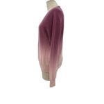 The Cashmere Project Sweater Crew Neck Long Sleeve Ombre Dip Dye Pink Size XL Pink Photo 4