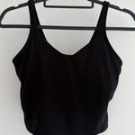 Lululemon Align Tank Top Women 4 Black Nulu Cami Cropped Built In Bra Yoga Gym Photo 0