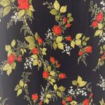 Reformation  Christine Navy and Red Floral Mini Dress, Size 6P (Petite) Photo 6