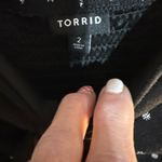 Torrid Women's Black and White Patterned Jumpsuit. Size 2 Photo 5