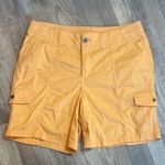 Style & Co . Men’s Bright Orange Cargo Shorts size 14 Photo 0