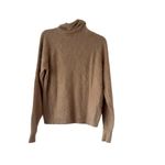 Parkhurst Angora Rabbit Hair Wool Sweater Cowl Neck Long Sleeve Soft Warm Sz 40 Brown Photo 1