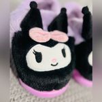 Sanrio New  KUROMI size 6 BLACK PURPLE COLOR SO SOFT Photo 1