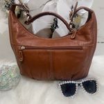 TIGNANELLO Leather Handbag Brown Photo 1