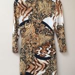 DO+BE  Animal Print Long Sleeve Dress Size Small Photo 4