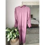 ZARA  Satin Effect Faux Wrap Midi Dress Photo 14