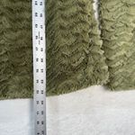 Patagonia Pelage Faux Fur Jacket Cozy Warm Olive Green Coat Womens Size S Photo 2