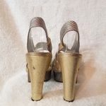 Dolce & Gabbana Dolce Gabanna metalic platform heel Photo 3