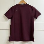 FIGS  Sona FORMx Slim V-Neck Scrub Top in Burgundy, Size Small Photo 10