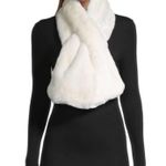 NWT! Apparis Bambi Faux Fur Luxe Plush Scarf in Ivory Photo 0