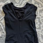 JoyLab Black Jumpsuit with Flare leggings and low back☁️ Photo 3