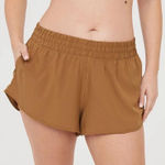 Aerie OFFLINE By  2” Hot Stuff Short In Tan/Brown Size XS Photo 0