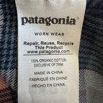 Patagonia Heywood Flannel Button Front Shirt Plaid Women's Organic Cotton Sz 4 # Photo 10