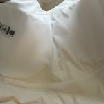 Mono B Tube Top Women's Large White Padded Strapless Lined Activewear Active NWT Photo 11