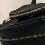 Antik Kraft  Elegant Black Crossbody Bag ZIP AROUND ADJ STRAP GOLD HARDWEAR CLEAN Photo 1