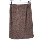 Missoni Vintage Confetti Cotton Blend Boucle Knit Faux Wrap Skirt Size Small Photo 1
