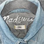 Madewell Denim Button Up Shirt Women XS Long Sleeve Casual Preppy Nautical Photo 6