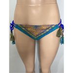 Becca New.  blue lace bikini bottom. Medium. Photo 2