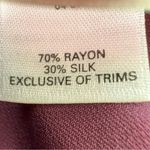 Victoria's Secret Victoria’s Secret Very Sexy Burnout Velvet Babydoll Camisole M Purple Silk Blend Photo 10