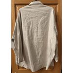 Frank & Eileen Mcloghlin Oversized Italian Brushed Canvas Shirt M/L Tan Size undefined Photo 7