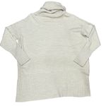 French Connection 🤍  Ribbed Cowlneck Sweater – Light Oatmeal, Size Medium Photo 5