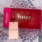 Juicy Couture NEW  Red Lipstick Logo Wallet Photo 2