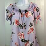 Rue 21  Orange and Purple Sleeveless Puff Sleeve Mini Dress Photo 8