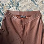 Naked Wardrobe  women’s‎  faux leather leggings drop V high waisted size medium Photo 2