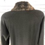 JAD Vintage wool coat with Cheetah fur collar and cuffs. Size 8 Photo 8