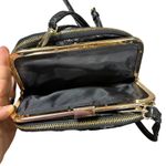 Melie Bianco  Black Triple Compartment Crossbody Bag Photo 5