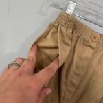Vintage Sears Elastic Waist Dress Pants Slacks Women’s Size 34 Waist Light Brown Photo 3