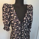 Natural Life Wrap Front Sophia Dress SZ XS Leaf Fall Peasant Boho Prairie Hippie Photo 4