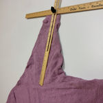 Free People  Sweater Womens X Small Pink Purple Come Again Tee Oversized Knit Photo 13