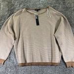 Cyrus NWT  Long Sleeve Sweater Sz L Tan/Beige Photo 0