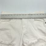 Pistola Sz 30 White High Rise Cut off Denim Shorts Frayed Distressed Photo 8